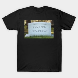 Funny Halloween Gravestone T-Shirt